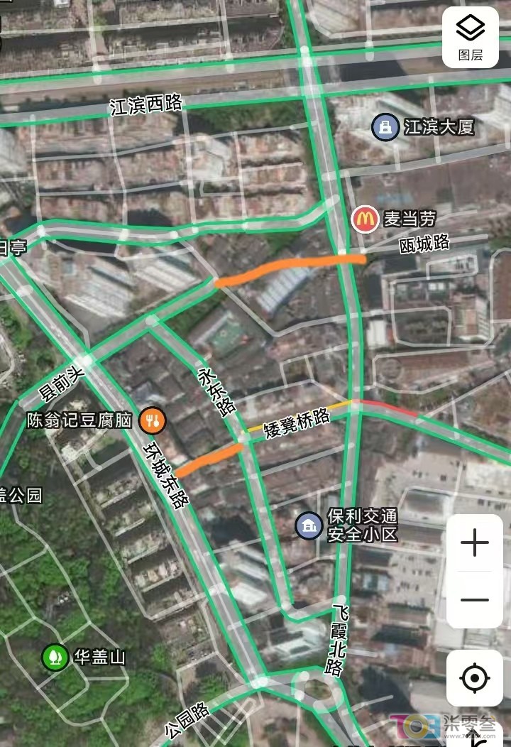 红线是打通连接线
